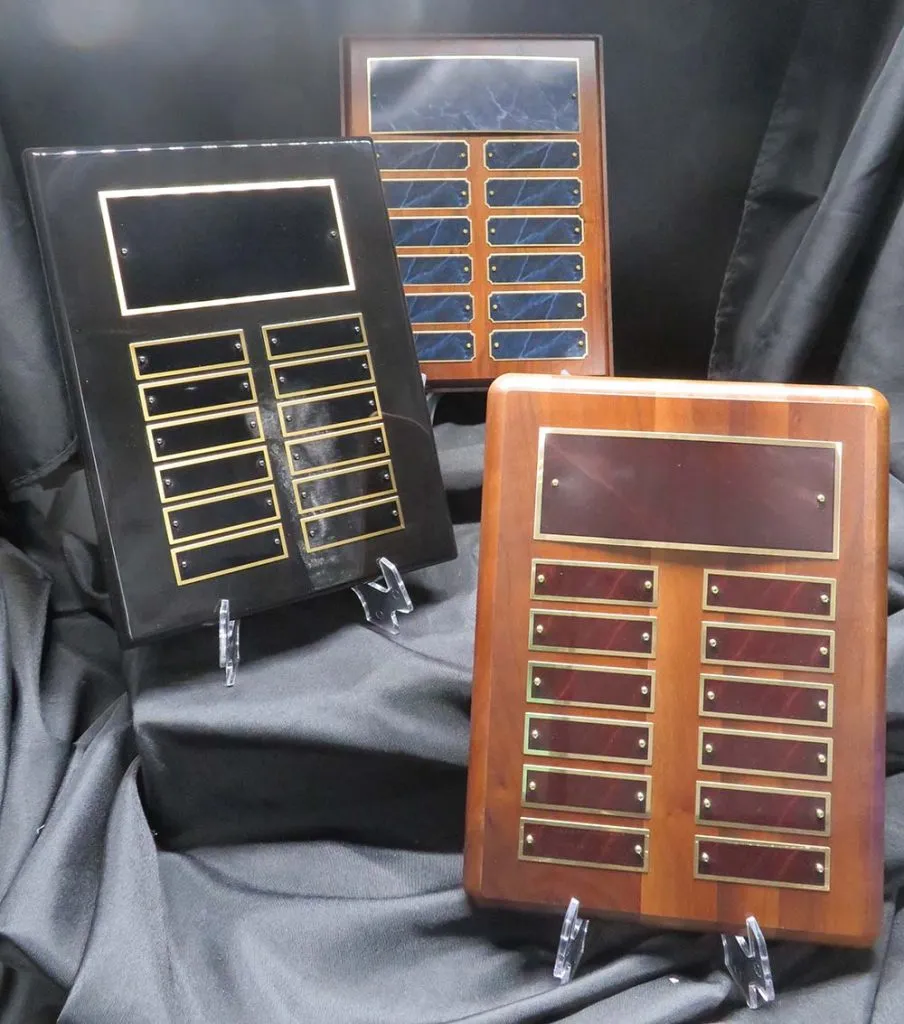 blank plaques